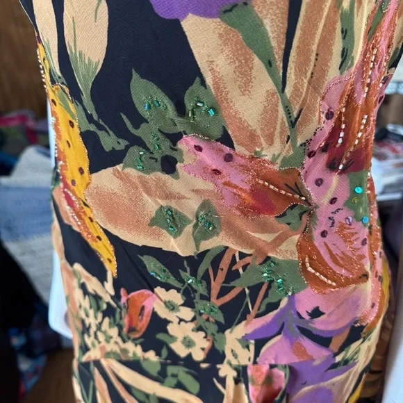 Vintage 90’s Floral Boho Cottagecore Dress - Picture 7 of 7